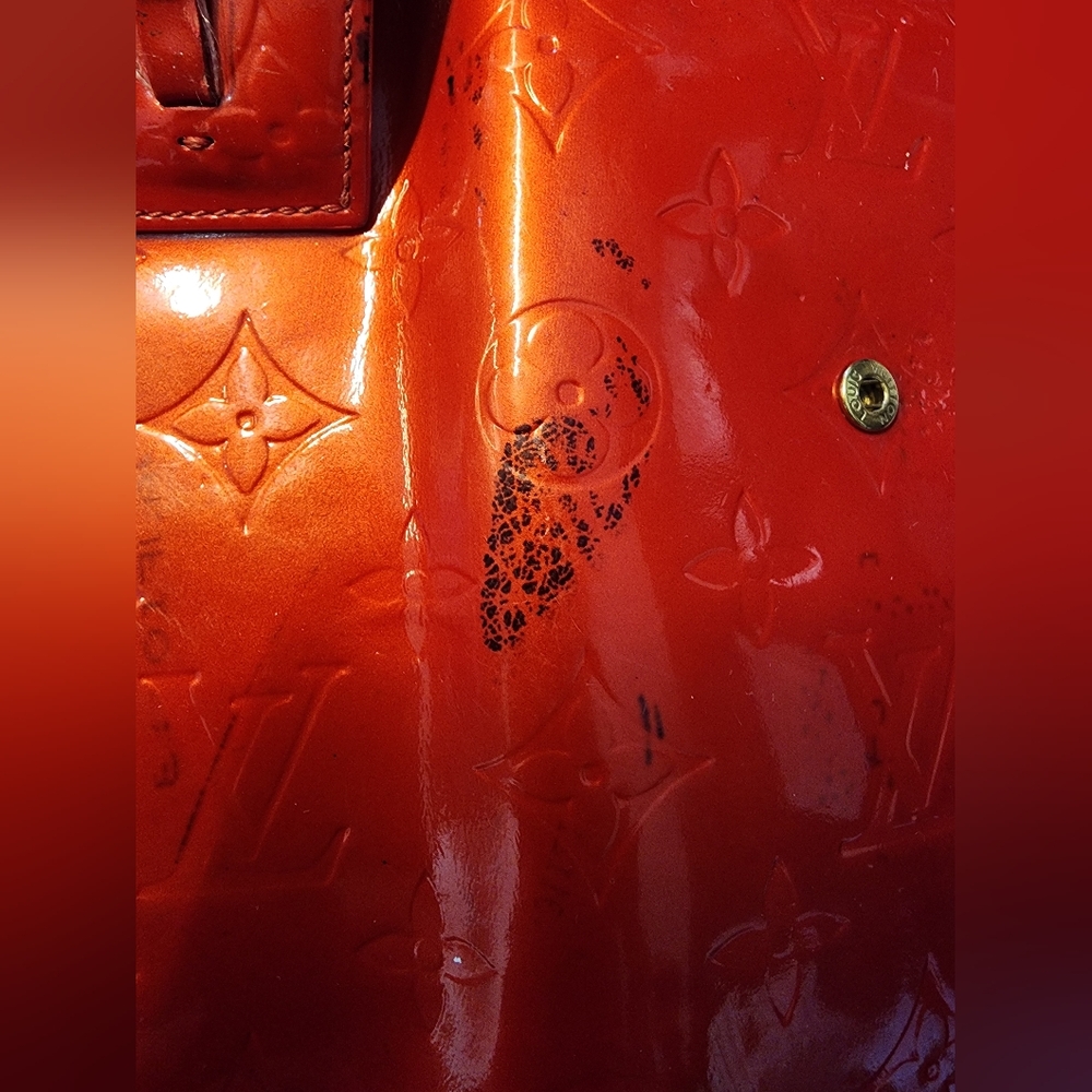 Louis Vuitton PROJECT Red Vernis Walker Wallet / belt bag - Picture 6 of 16